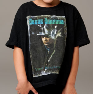 Children's Black T-shirt, front