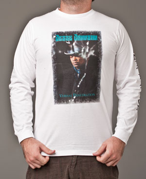 Men’s White 100% Cotton, Long Sleeve T-shirt 
