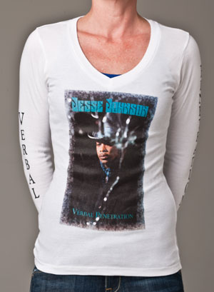 Women’s White 100% Cotton, Long Sleeve T- shirt