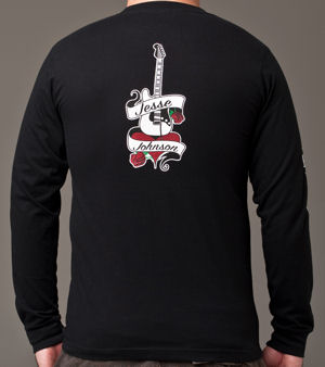 Men's long sleeve, back